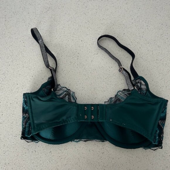 Savage X Women's Regular Shining Star Embroidered Unlined Demi Bra - Picture 11 of 11